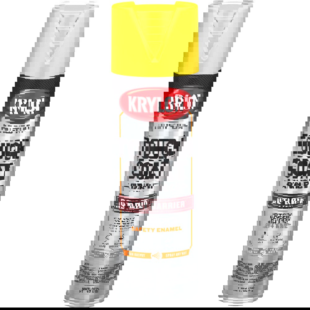 Spray Paints; Product Type: Rust-Preventive Acrylic Alkyd Enamel ; Type: Acrylic Alkyd Enamel Spray Paint ; Color: Safety Yellow ; Finish: Gloss ; Color Family: Yellow ; Container Size (oz.): 15.000